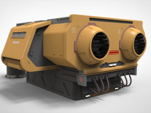 Sci fi props 5 3D Модель