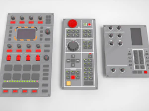 Dashboard 1 3D Model
