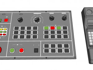 Dashboard 1 3D Model