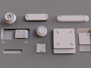 Sci fi trim sheets 1 3D Model