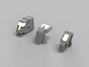 Sci fi lighting 9 3D Model