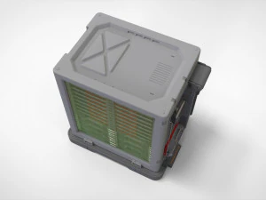 Sci fi terminal 2 3D Model