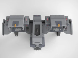 Sci fi terminal 2 3D Model