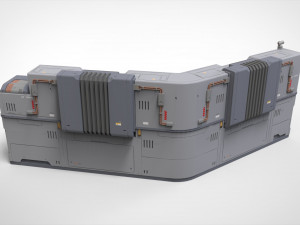 Sci fi terminal 2 3D 模型