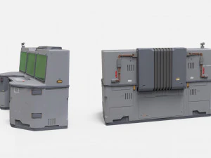 Sci fi terminal 2 3D Model