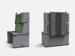 Sci fi terminal 2 3D 模型
