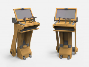 Sci fi terminal 2 3D 模型