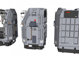 Sci fi terminal 2 3D 模型