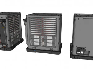 Sci fi terminal 2 3D Model