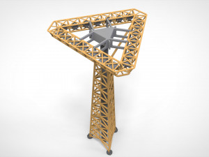 Sci fi Floodlight 11 3D Model