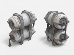 Kitbash o architekturze science-fiction 41 Model 3D