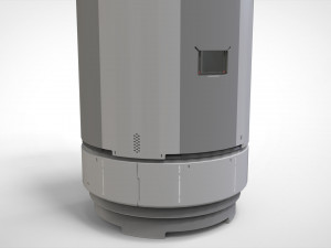 Sci-fi Architecture kitbash 41 3D Model