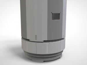 Kitbash o architekturze science-fiction 41 Model 3D