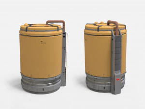 Kitbash o architekturze science-fiction 41 Model 3D