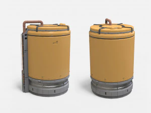 Kitbash o architekturze science-fiction 41 Model 3D