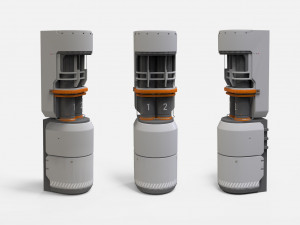 Sci-fi Architecture kitbash 41 3D Model