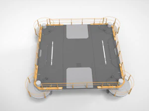 Kitbash o architekturze science-fiction 41 Model 3D