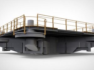 Sci-fi Architecture kitbash 41 3D Model