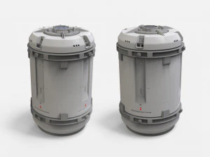 Kitbash o architekturze science-fiction 41 Model 3D