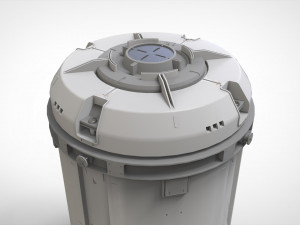 Sci-fi Architecture kitbash 41 3D Model
