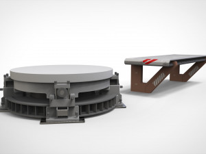 Sci-fi Architecture kitbash 41 3D Model