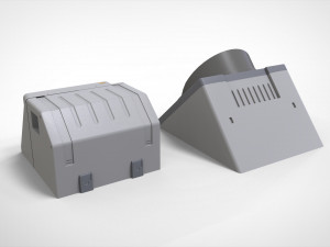 Dashboard 2 sci-fi 3D 모델