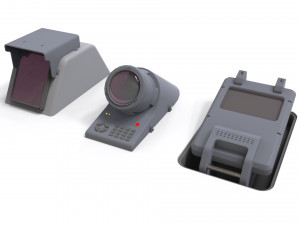 Dashboard 2 sci-fi 3D 모델