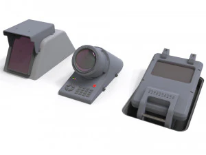 ダッシュボード 2 SF 3Dモデル