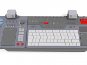 Dashboard 2 sci-fi 3D 모델