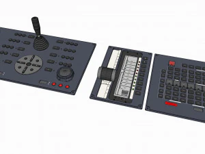 ダッシュボード 2 SF 3Dモデル