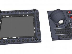 Dashboard 2 sci-fi 3D 모델