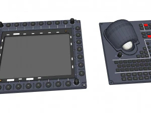 ダッシュボード 2 SF 3Dモデル