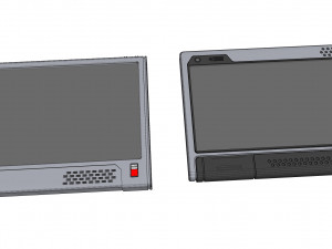 Dashboard 2 sci-fi 3D 모델