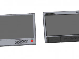 ダッシュボード 2 SF 3Dモデル