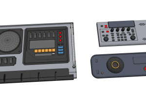 Dashboard 2 sci-fi 3D 모델