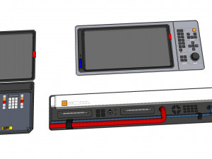 Dashboard 2 sci-fi 3D 모델
