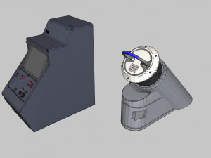 ダッシュボード 2 SF 3Dモデル