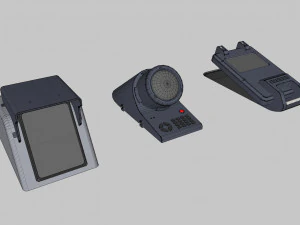 ダッシュボード 2 SF 3Dモデル
