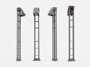 Science-Fiction-Stra&szlig;enbeleuchtung 13 3D Modell