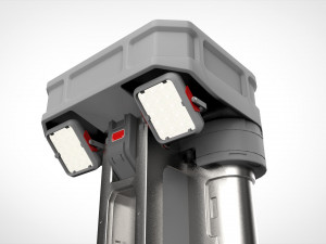 Sci fi street lighting 13 3D Модель