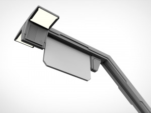 Sci fi street lighting 13 3D Модель