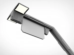 Science-Fiction-Stra&szlig;enbeleuchtung 13 3D Modell