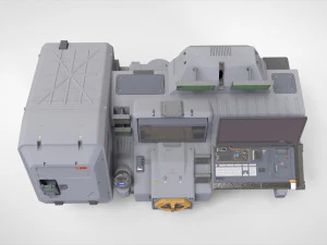 Terminal fiksi ilmiah 3 Model 3D