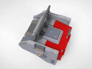 Terminal fiksi ilmiah 3 Model 3D