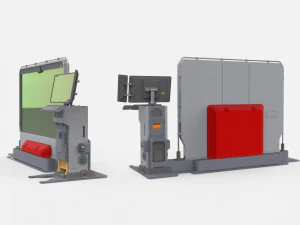 Terminal fiksi ilmiah 3 Model 3D