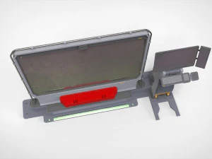 Terminal fiksi ilmiah 3 Model 3D