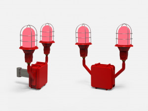Signal lights Modello 3D