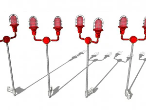 Signal lights 3D Model
