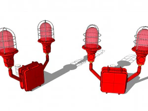 Signal lights 3D Model