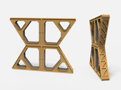 Sci-fi Architecture kitbash 42 Modèle 3D